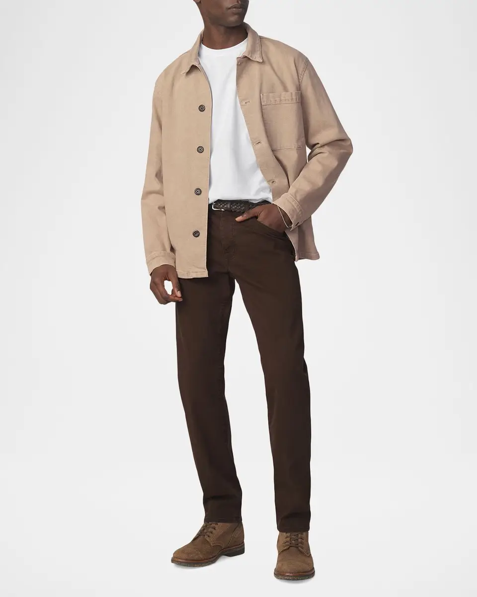 Joe's Jeans Men's Brixton Slim Straight Wool Pants | Thumbnail 2