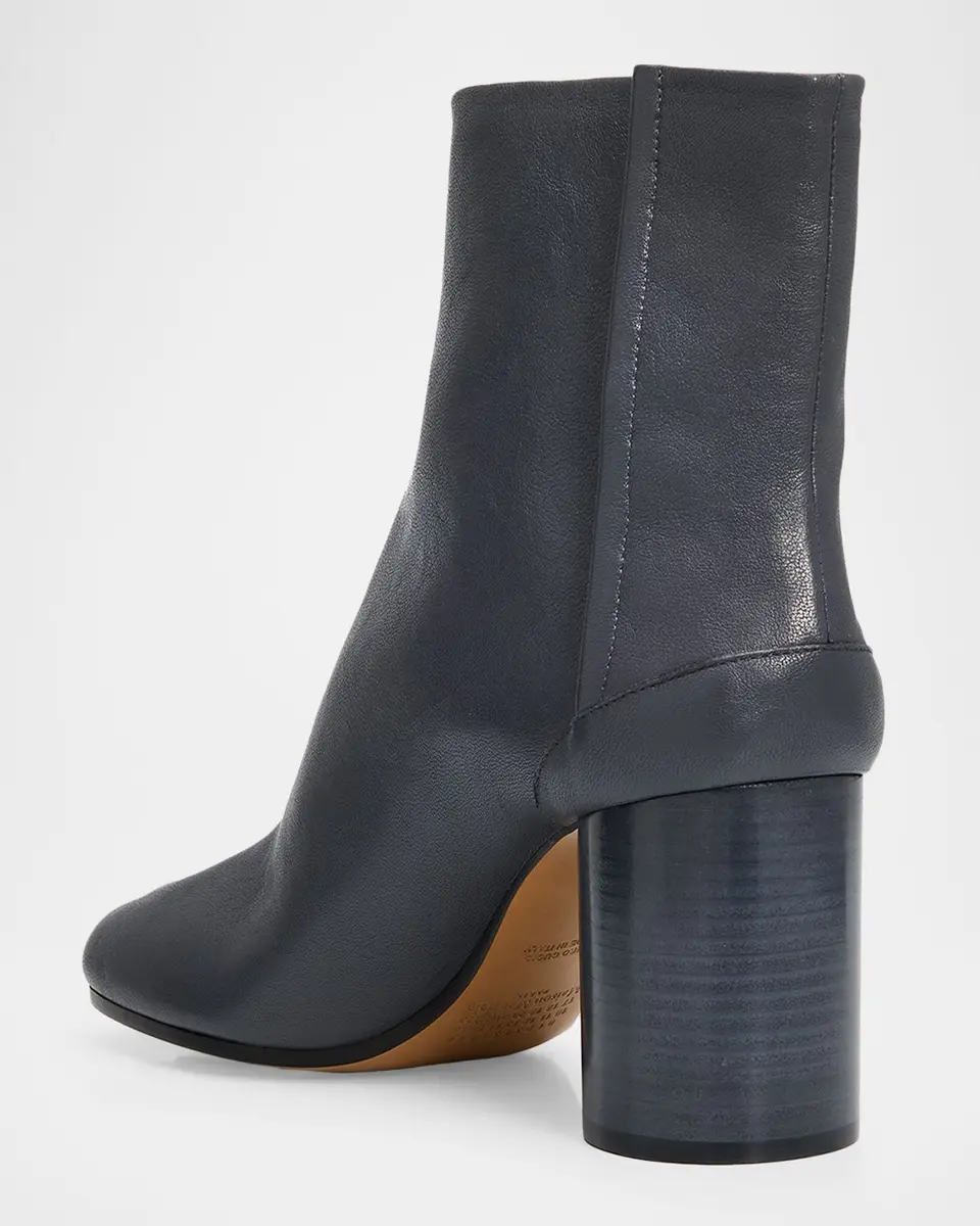 Maison Margiela 80mm Tabi Leather Ankle Boots | Thumbnail 4 Maison Margiela 80mm Tabi Leather Ankle Boots | Thumbnail 4