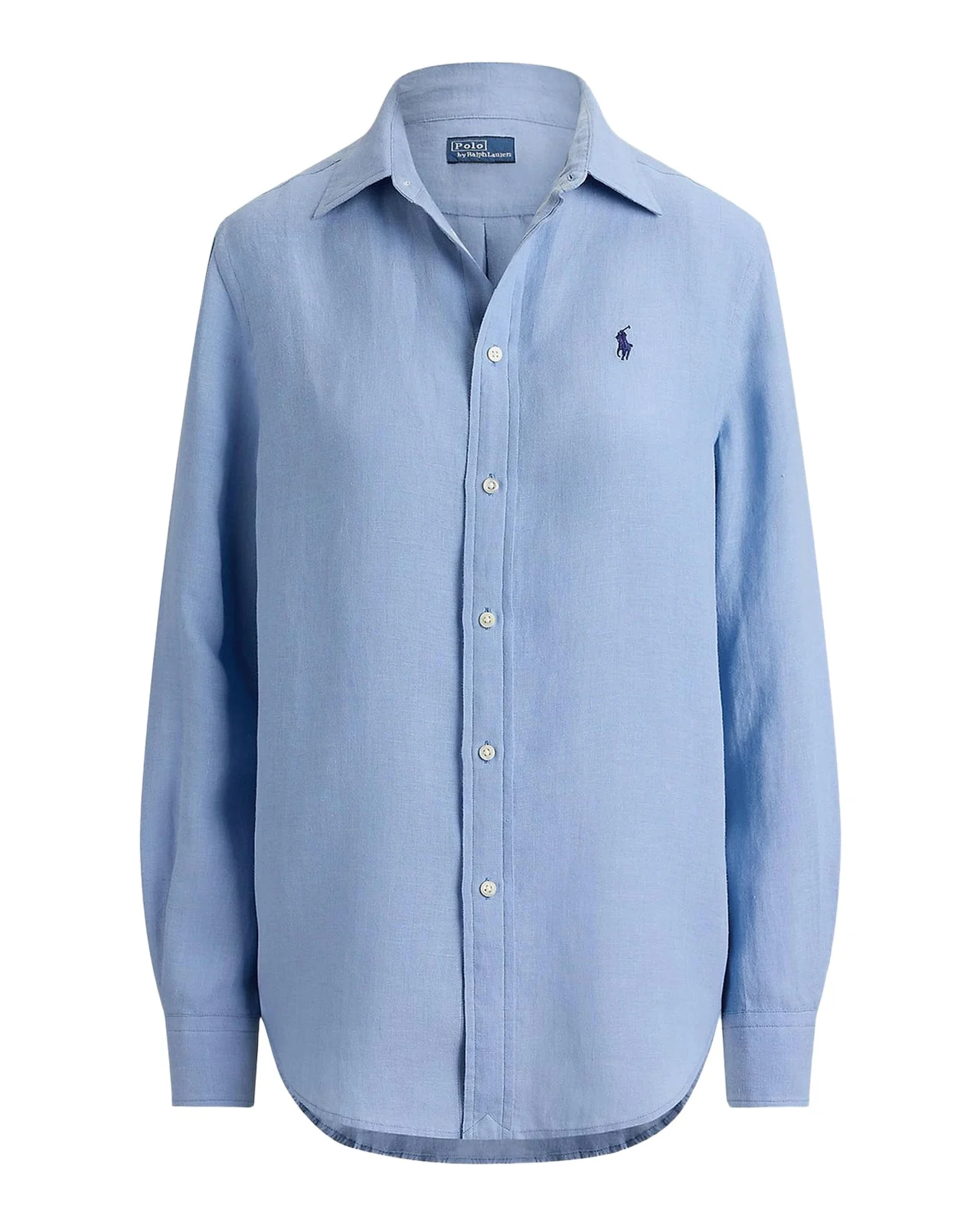 Linen Classic-Fit Button-Front Shirt
