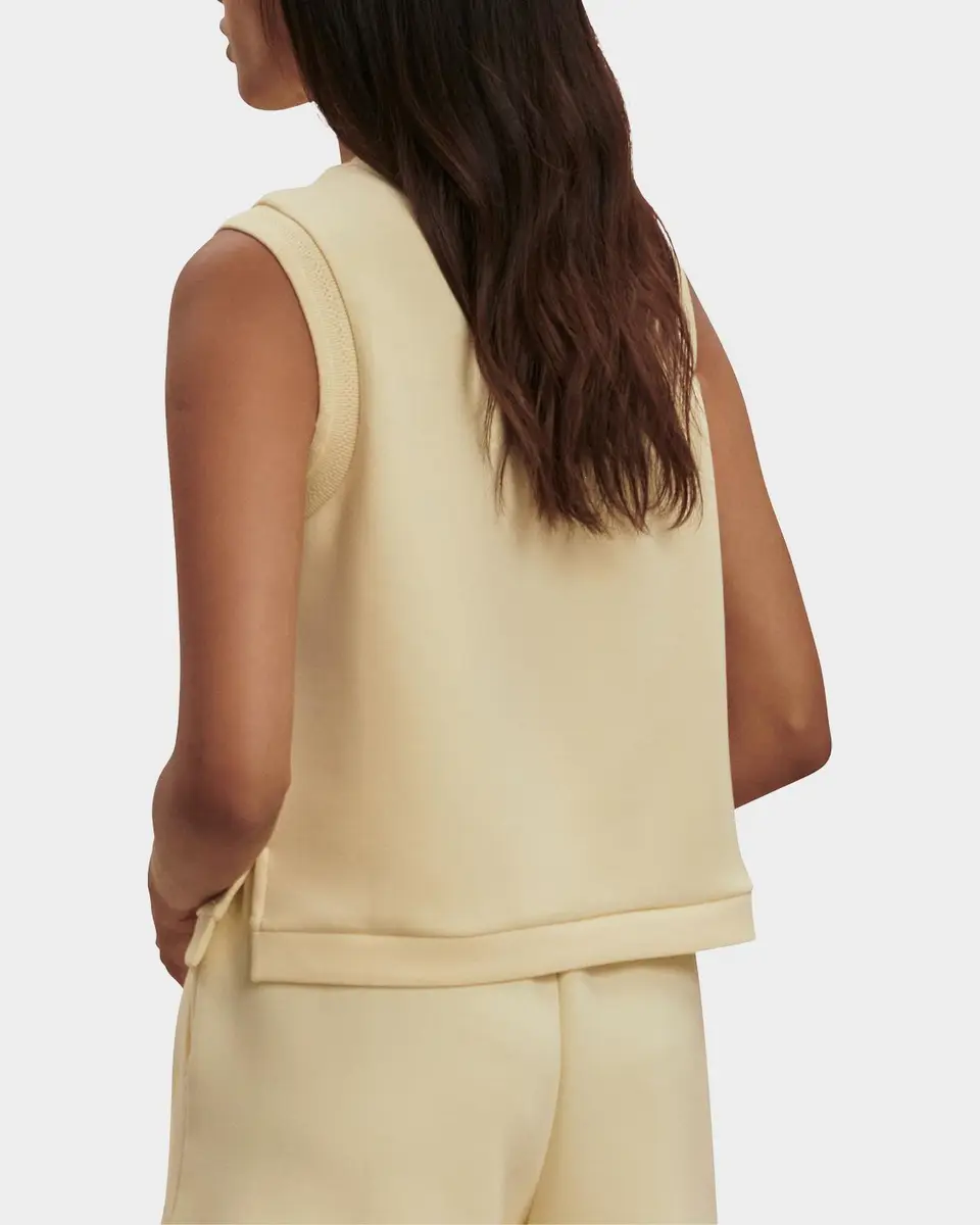 Varley Marla Button-Front Crop Tank | Thumbnail 3 Varley Marla Button-Front Crop Tank | Thumbnail 3