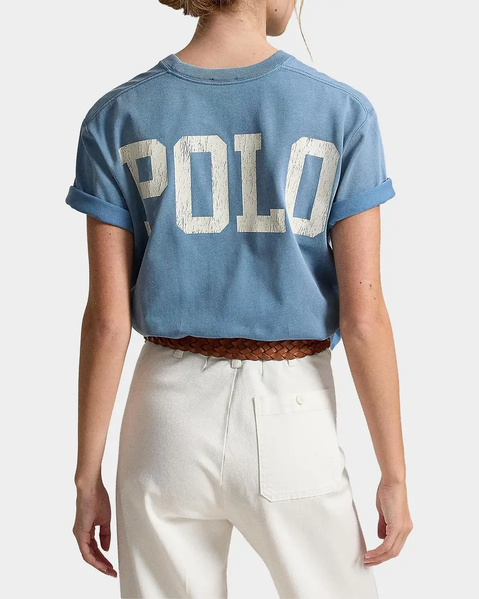 Polo Ralph Lauren Logo Cotton Jersey T-Shirt | Thumbnail 3