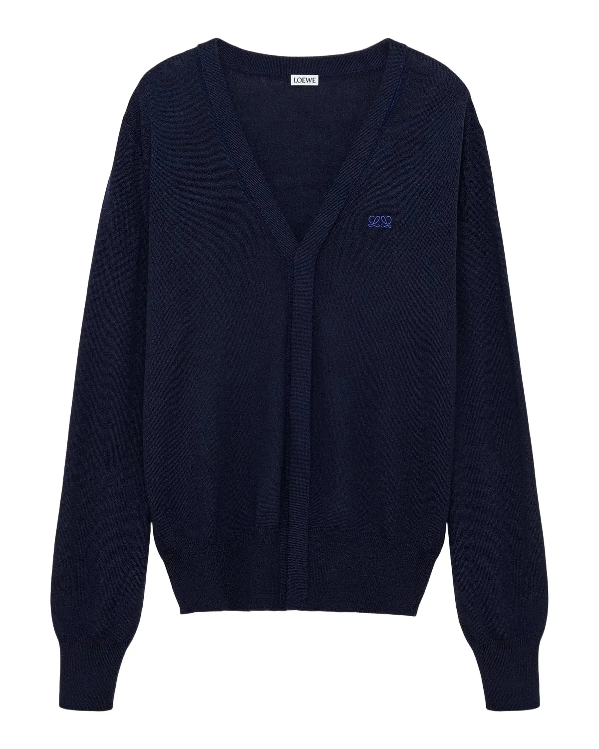 Men's Logo Wool-Blend Cardigan Men's Logo Wool-Blend Cardigan