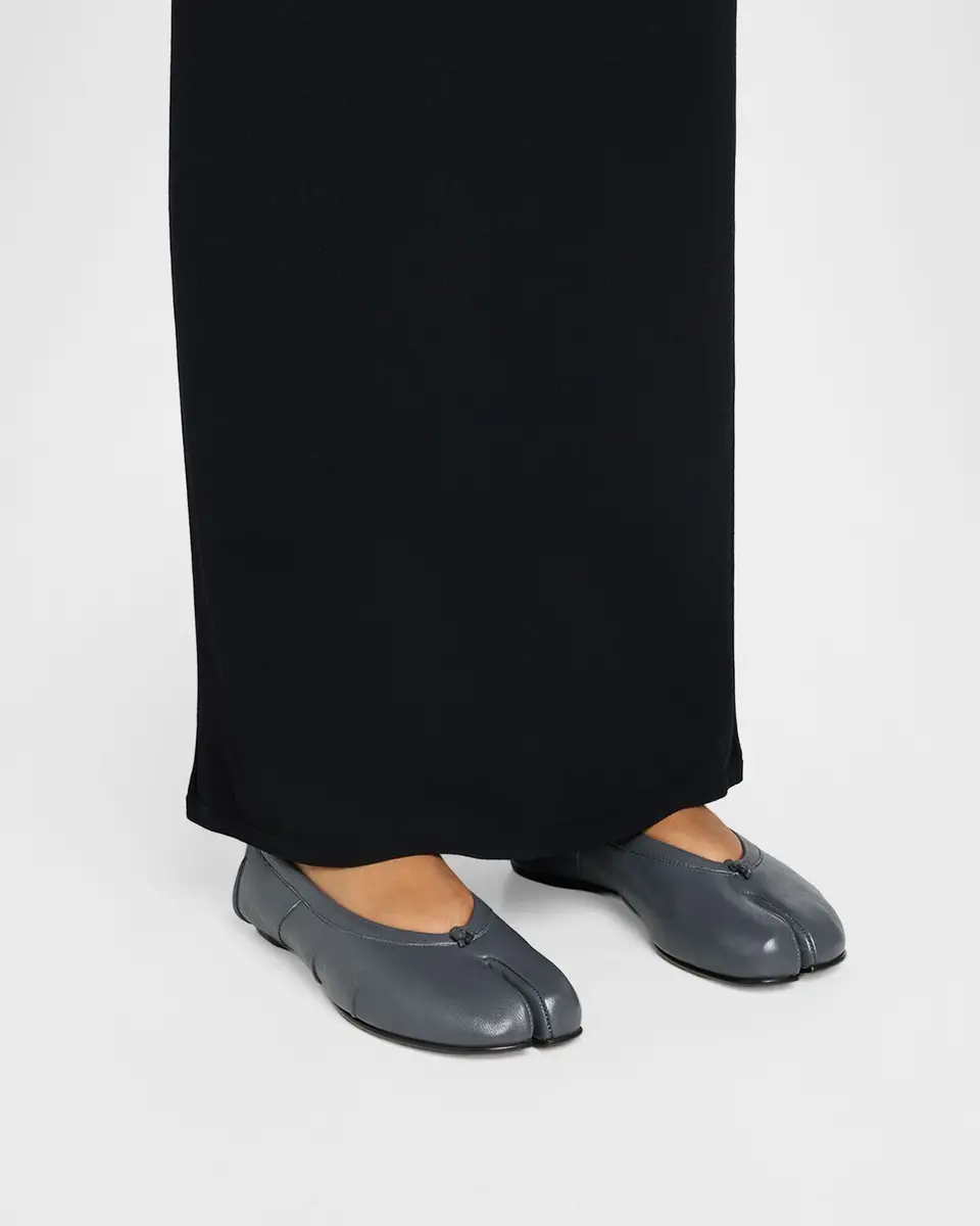 Maison Margiela Tabi Leather Ballerina Flats | Thumbnail 2 Maison Margiela Tabi Leather Ballerina Flats | Thumbnail 2