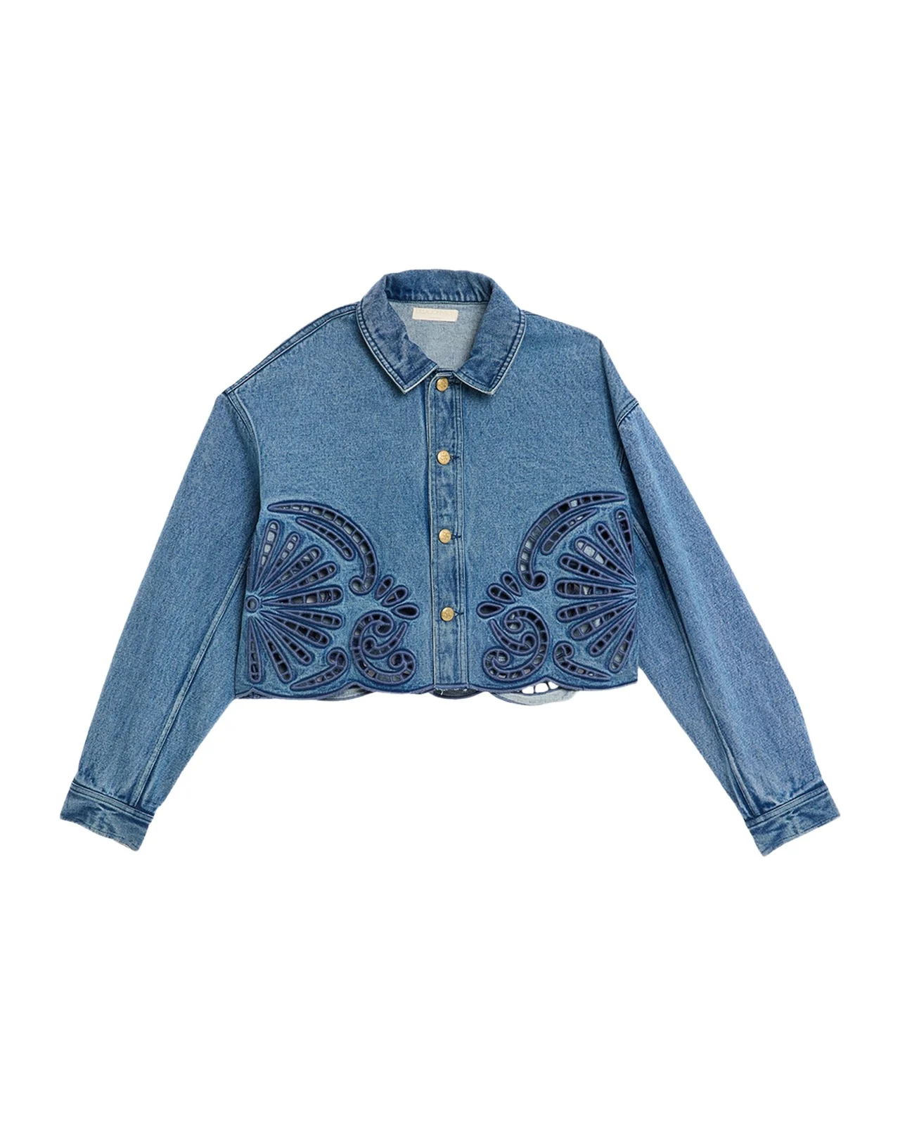 Bobbi Embroidered Denim Jacket Bobbi Embroidered Denim Jacket