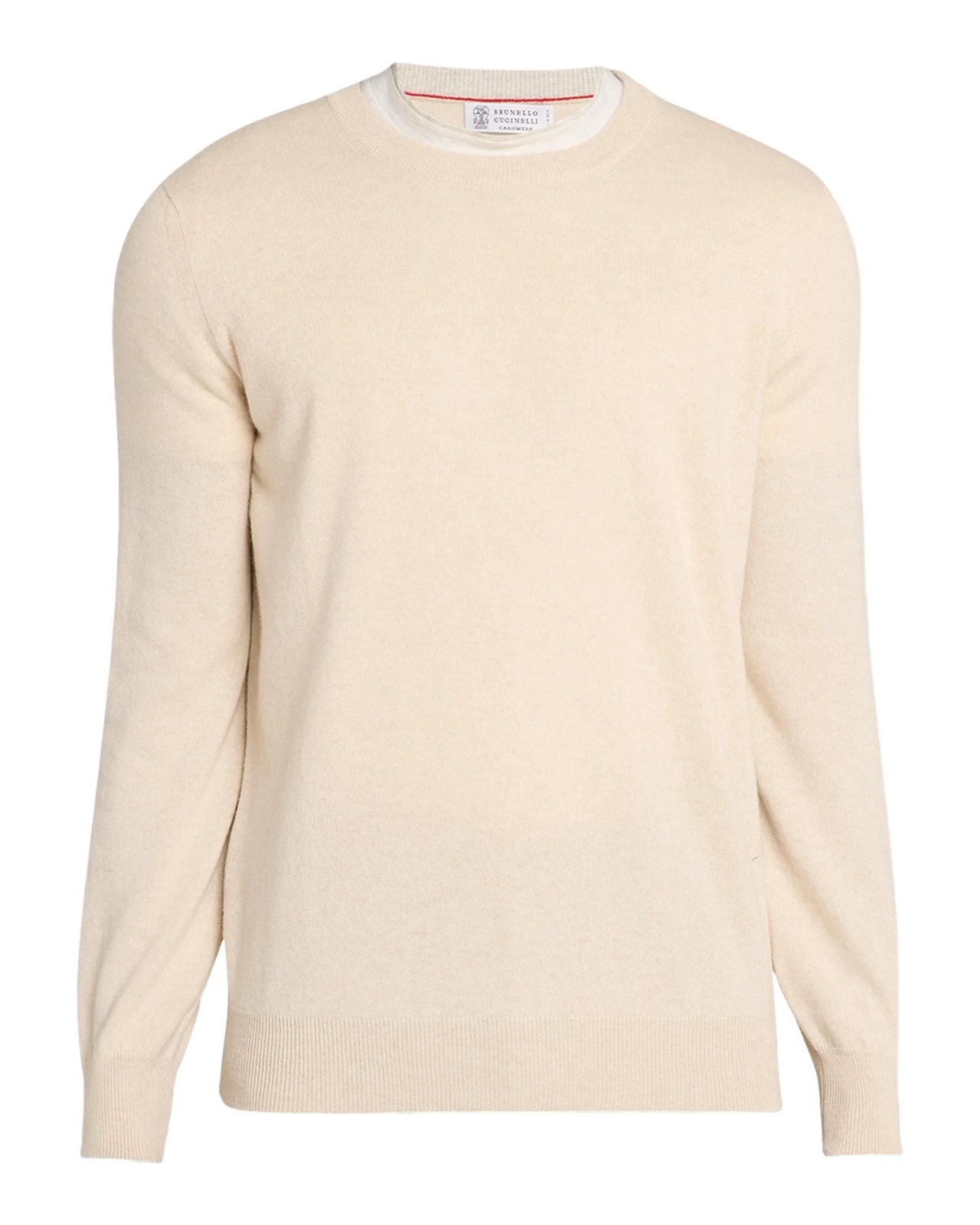 Men's Cashmere Melange Crewneck Sweater