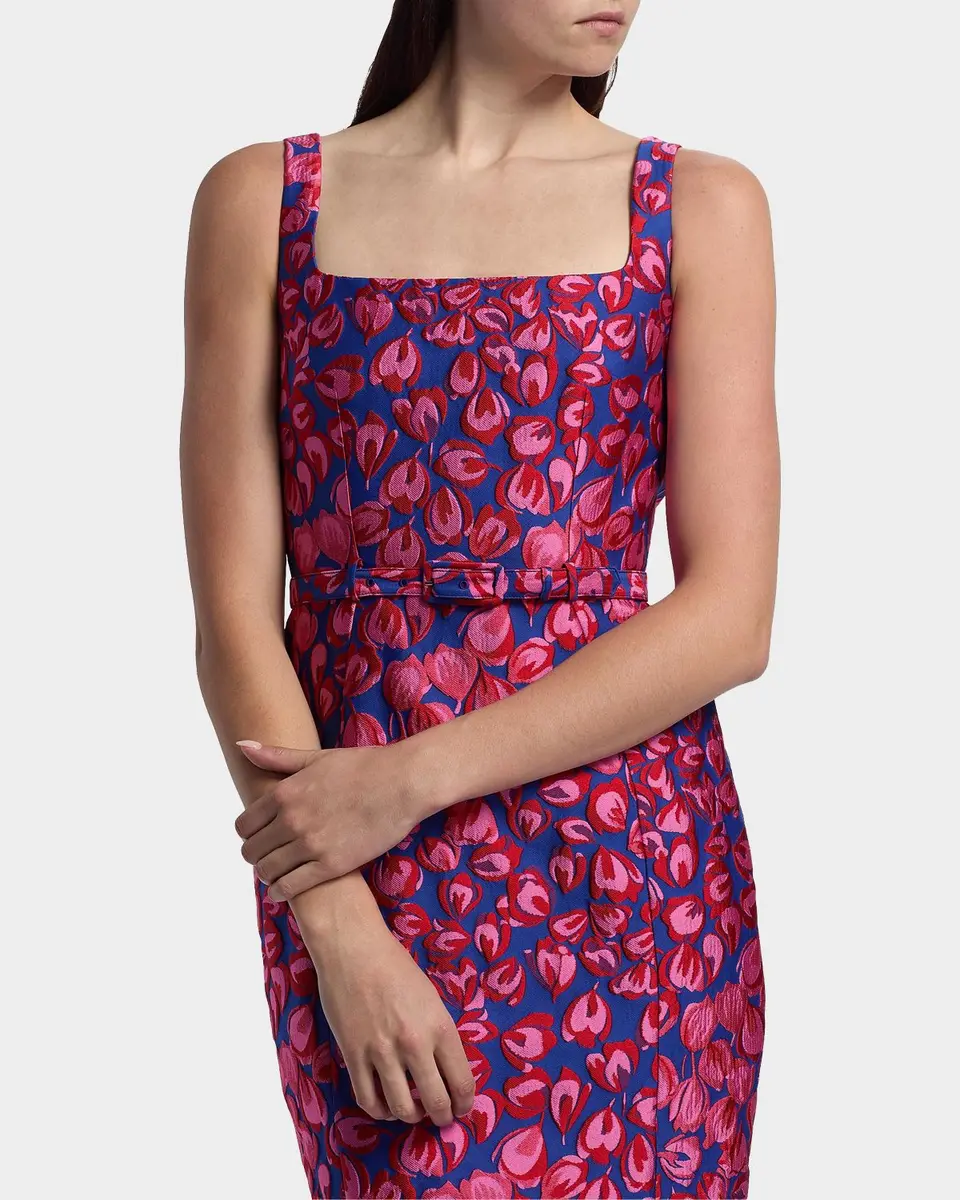 Wolford Bora Tulip Jacquard Knee-Length Dress | Thumbnail 5