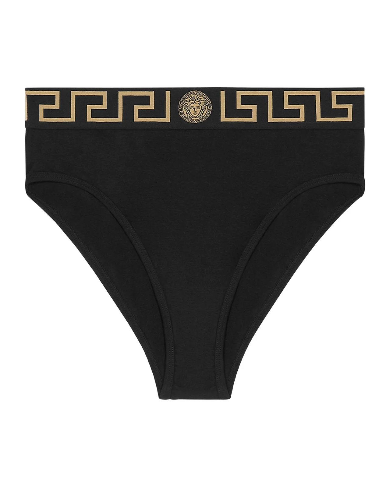 Versace Topeka Logo Stretch Cotton Jersey Briefs