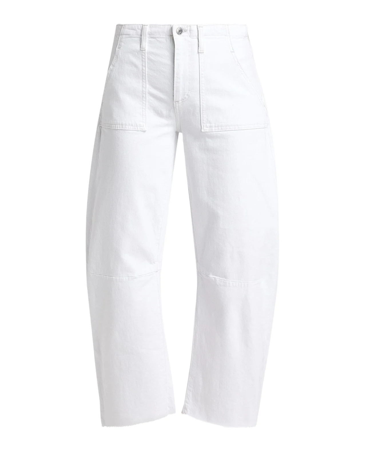 Utility Soft Barrel Crop Jeans