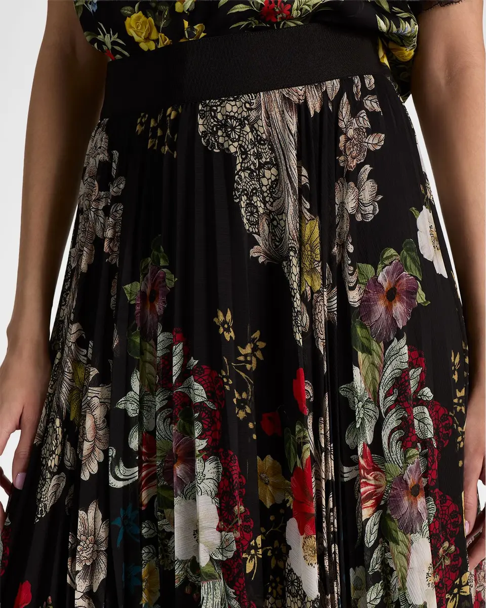Alice + Olivia Katz Pleated Maxi Skirt | Thumbnail 5 Alice + Olivia Katz Pleated Maxi Skirt | Thumbnail 5