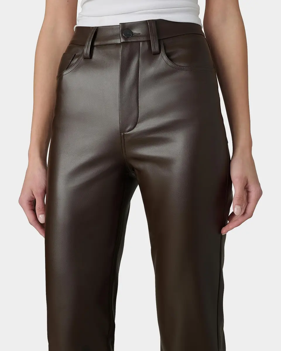 Joe's Jeans The Lyra Faux Leather Slim-Leg Ankle Crop Pants | Thumbnail 5 Joe's Jeans The Lyra Faux Leather Slim-Leg Ankle Crop Pants | Thumbnail 5