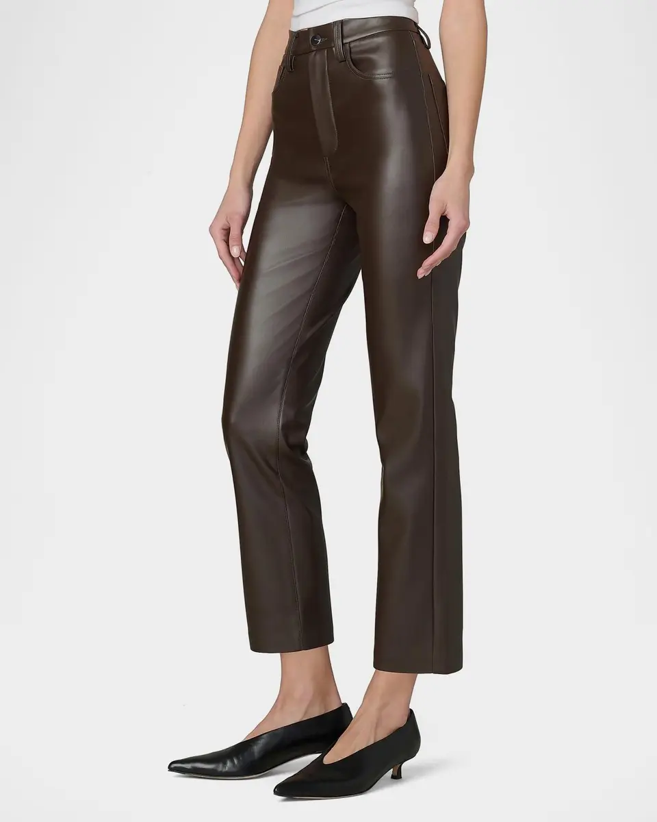 Joe's Jeans The Lyra Faux Leather Slim-Leg Ankle Crop Pants | Thumbnail 6 Joe's Jeans The Lyra Faux Leather Slim-Leg Ankle Crop Pants | Thumbnail 6
