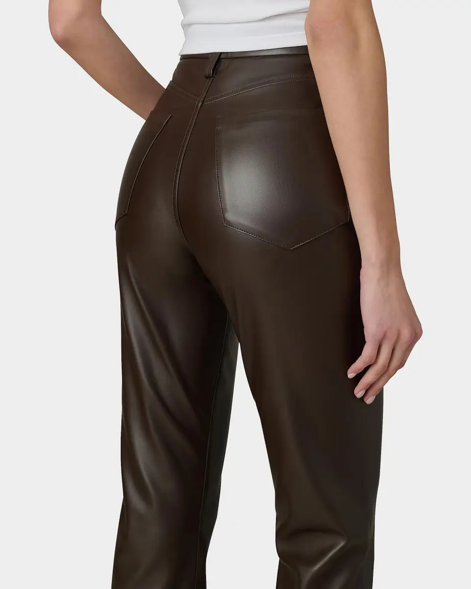 Joe's Jeans The Lyra Faux Leather Slim-Leg Ankle Crop Pants | Thumbnail 7 Joe's Jeans The Lyra Faux Leather Slim-Leg Ankle Crop Pants | Thumbnail 7