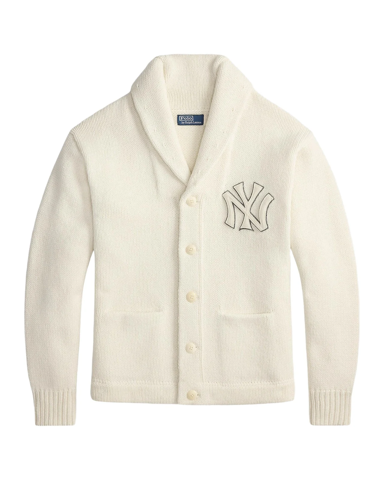 Men's New York Yankees Wool-Blend Shawl Cardigan