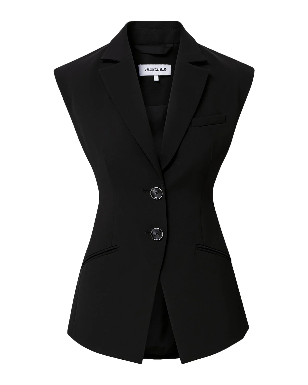 Veronica Beard Sorenne Single-Breasted Vest