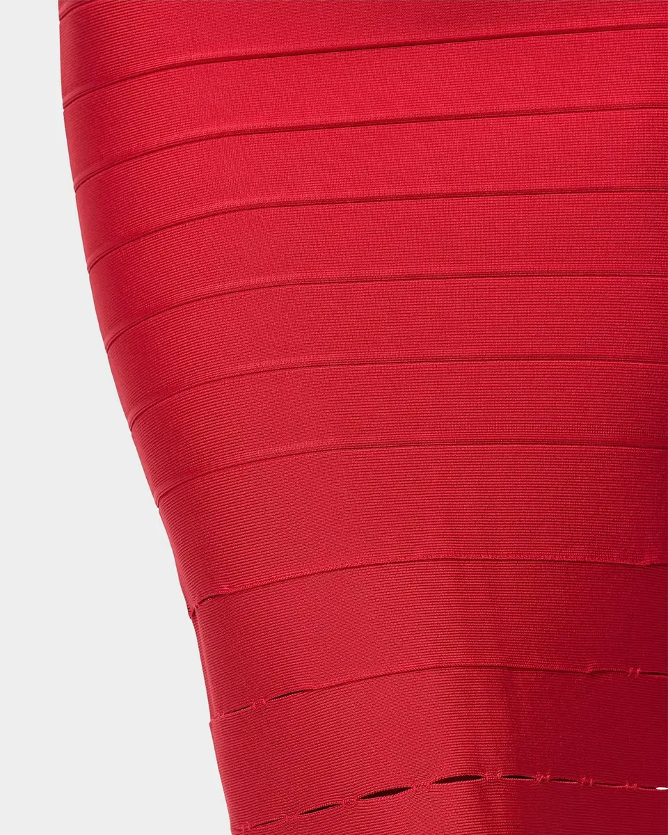 Hervé Léger The Cassidy Strapless Midi Bodycon Dress | Thumbnail 5 Hervé Léger The Cassidy Strapless Midi Bodycon Dress | Thumbnail 5