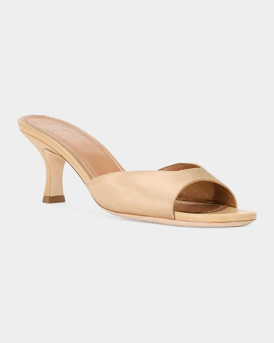 Staud Brigitte 55MM Satin Mules | Thumbnail 2