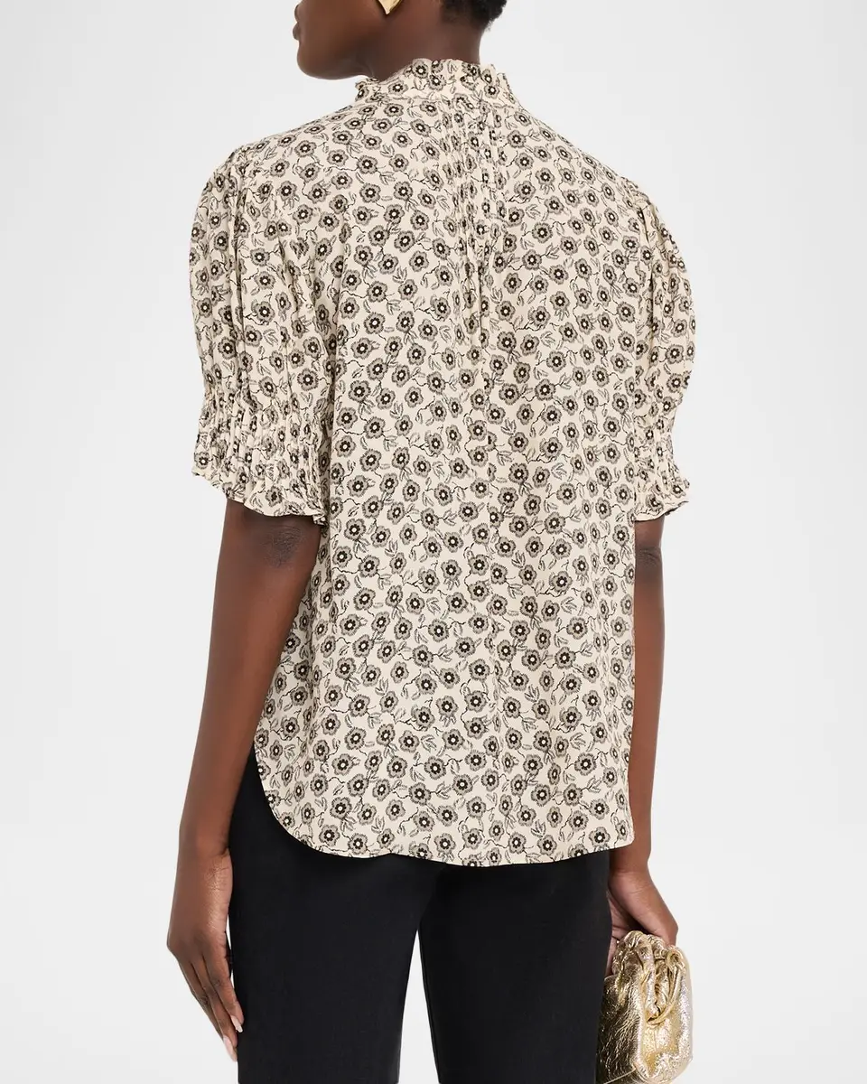 rag & bone Dakota Floral Silk-Blend Shirt | Thumbnail 3 rag & bone Dakota Floral Silk-Blend Shirt | Thumbnail 3