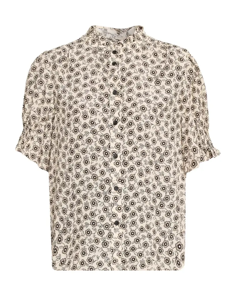 Dakota Floral Silk-Blend Shirt