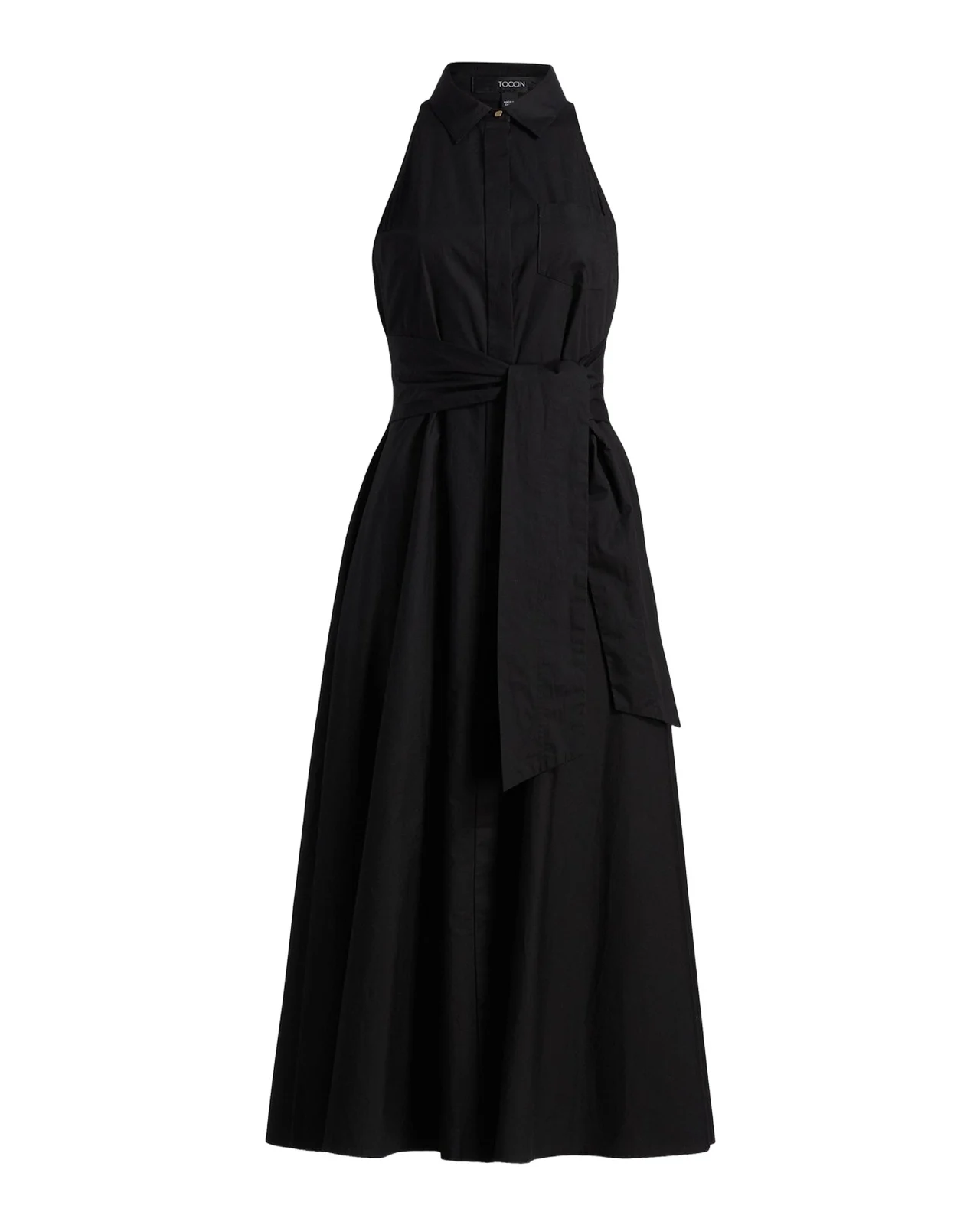 Chelsea Cotton Tie-Waist Midi-Shirtdress Chelsea Cotton Tie-Waist Midi-Shirtdress