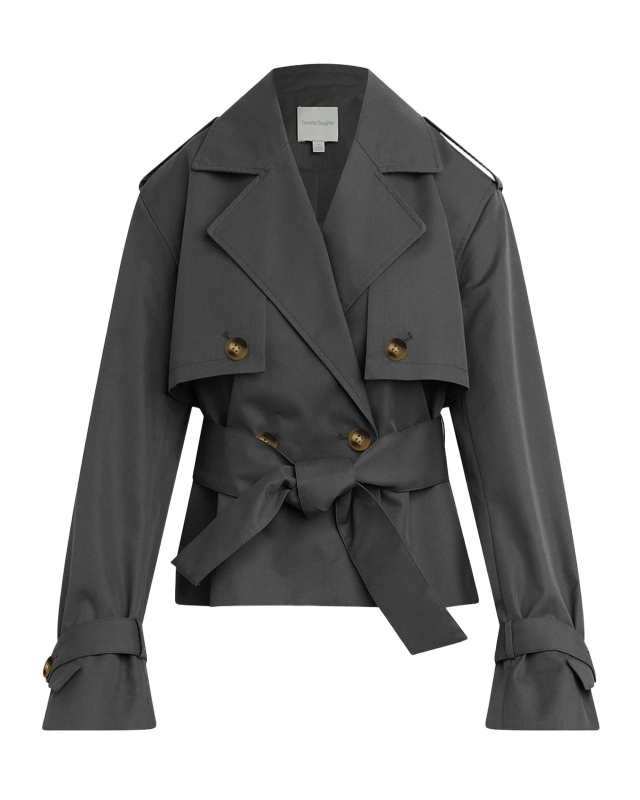 The Cropped Charles Trench Coat The Cropped Charles Trench Coat
