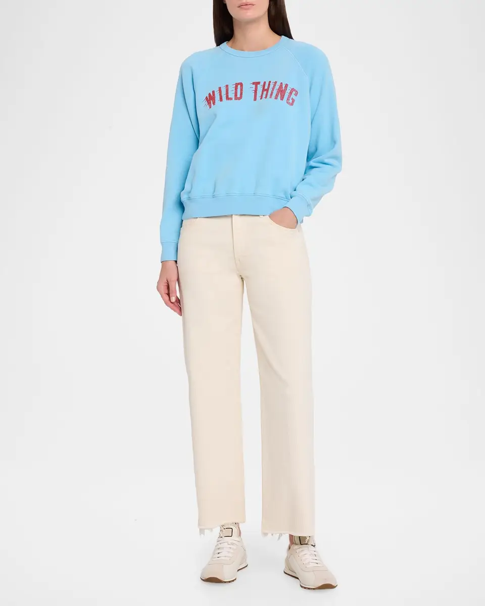 Mother The Concert Cotton Crewneck Sweatshirt | Thumbnail 2 Mother The Concert Cotton Crewneck Sweatshirt | Thumbnail 2