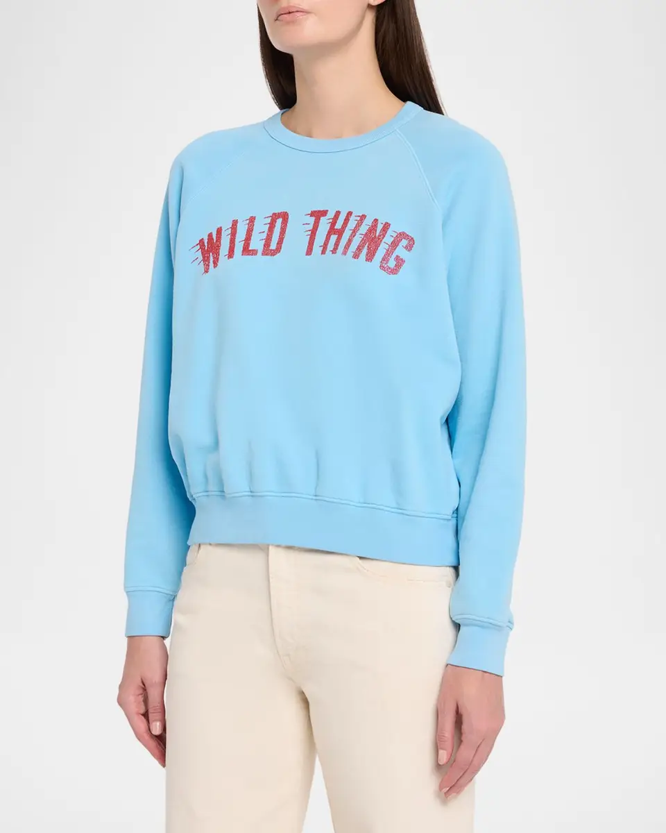 Mother The Concert Cotton Crewneck Sweatshirt | Thumbnail 4 Mother The Concert Cotton Crewneck Sweatshirt | Thumbnail 4
