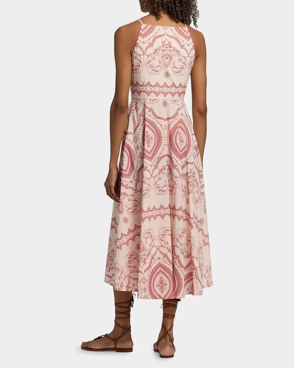Misa Los Angeles Amity Printed Cotton-Blend Midi Dress | Thumbnail 3 Misa Los Angeles Amity Printed Cotton-Blend Midi Dress | Thumbnail 3
