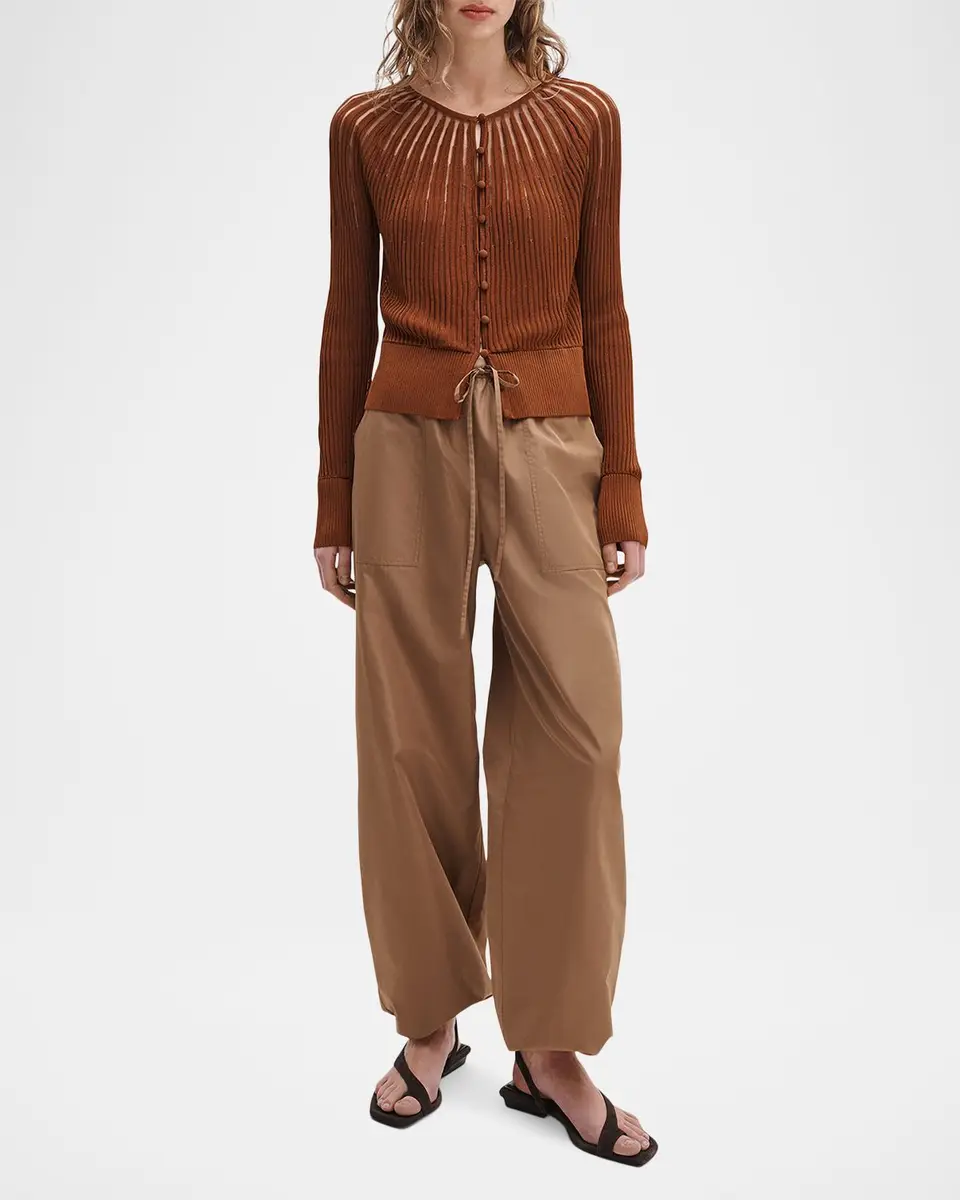 rag & bone Aubrey Sheer Stripe Cardigan | Thumbnail 2 rag & bone Aubrey Sheer Stripe Cardigan | Thumbnail 2
