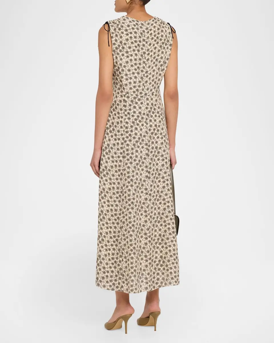 rag & bone Emmet Floral Midi Dress | Thumbnail 3