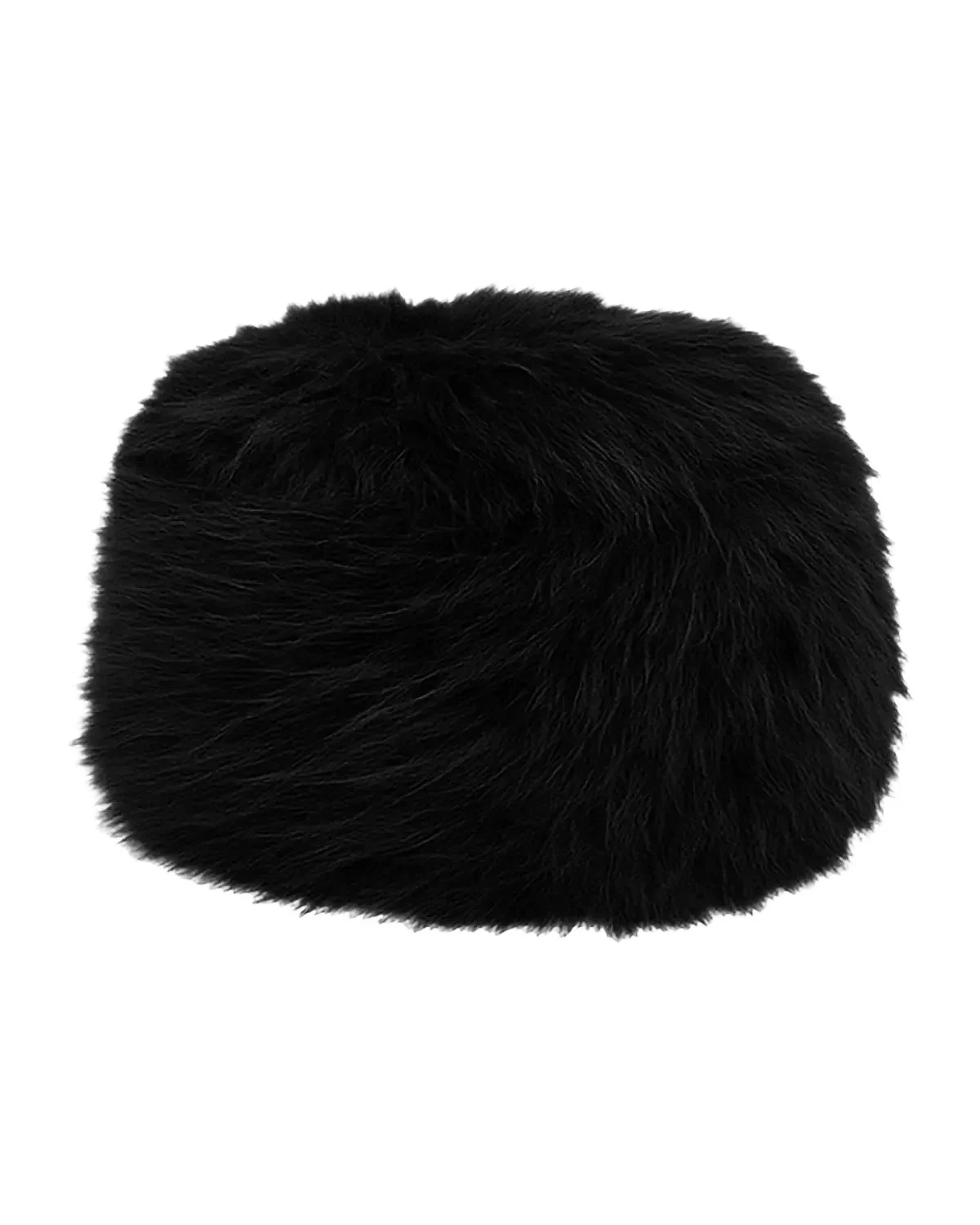 Faux-Fur Cotton Beanie