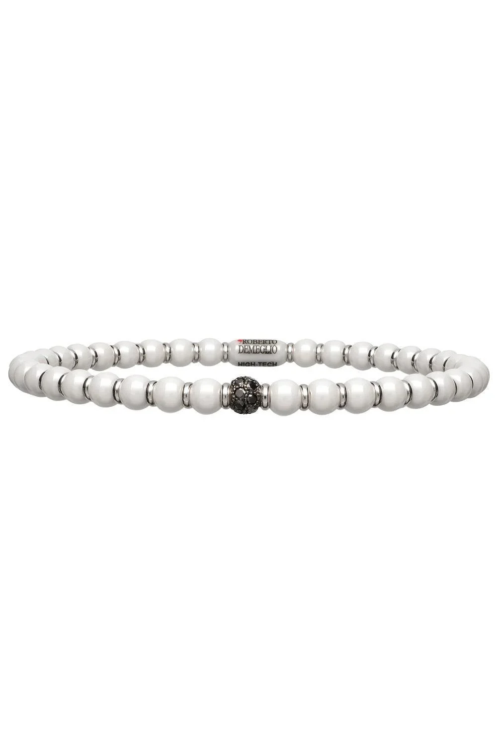 Black Diamond White Ceramic Sfera Bracelet Black Diamond White Ceramic Sfera Bracelet