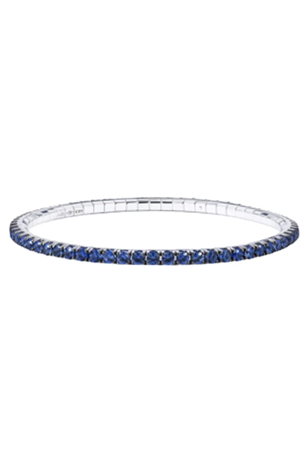ROBERTO DEMEGLIO Blue Sapphire Extensible Tennis Bracelet