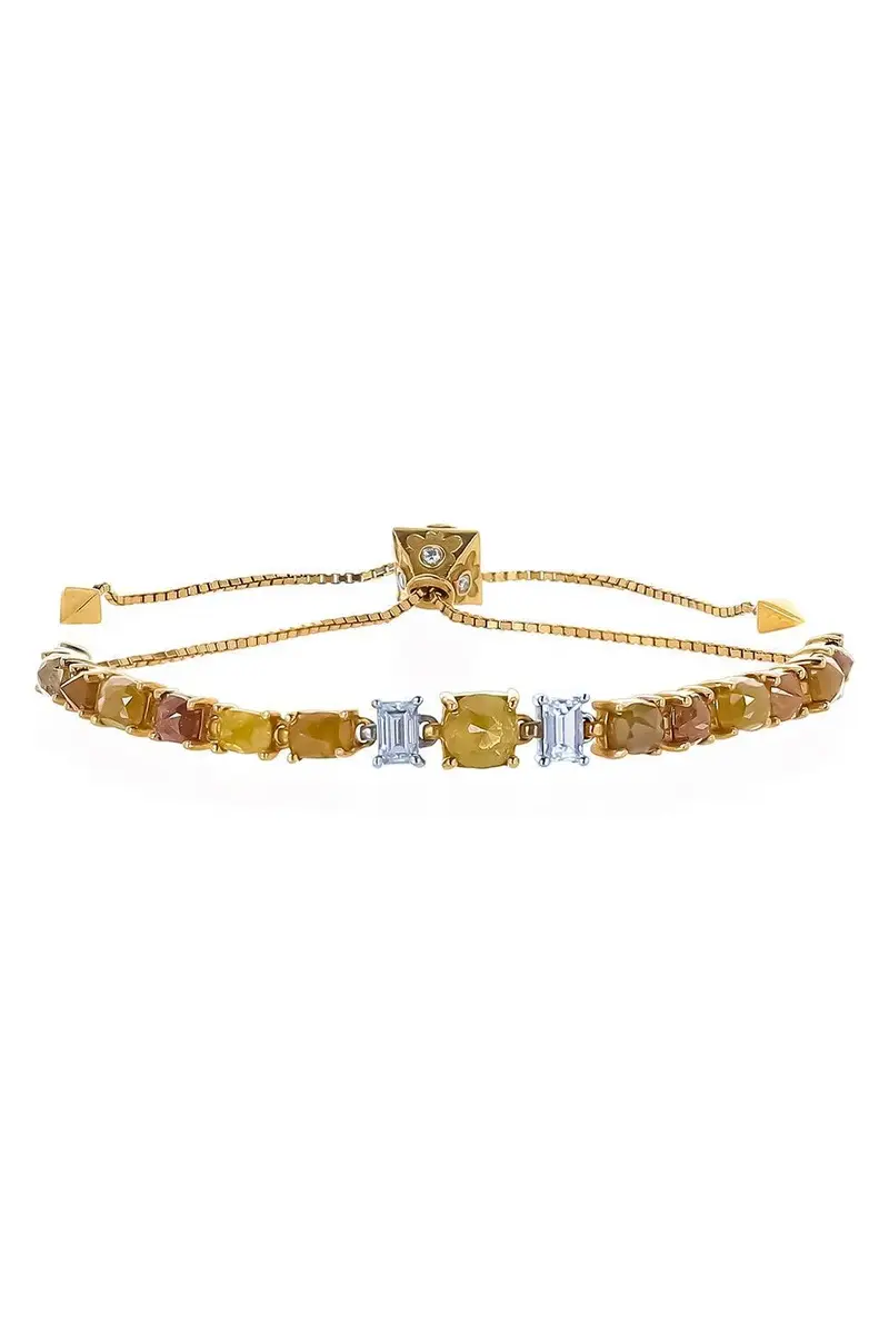 PARULINA Diamond Color Rose Bracelet | Image 1 PARULINA Diamond Color Rose Bracelet | Image 1
