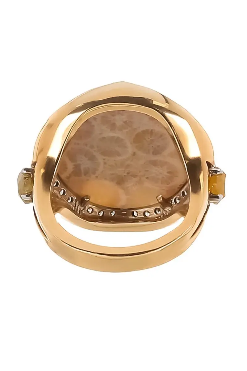 PARULINA Diamond Coral Ring | Thumbnail 6