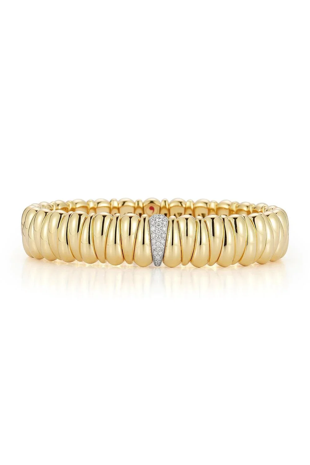 Diamond Polished Satin Artiglio Bracelet Diamond Polished Satin Artiglio Bracelet