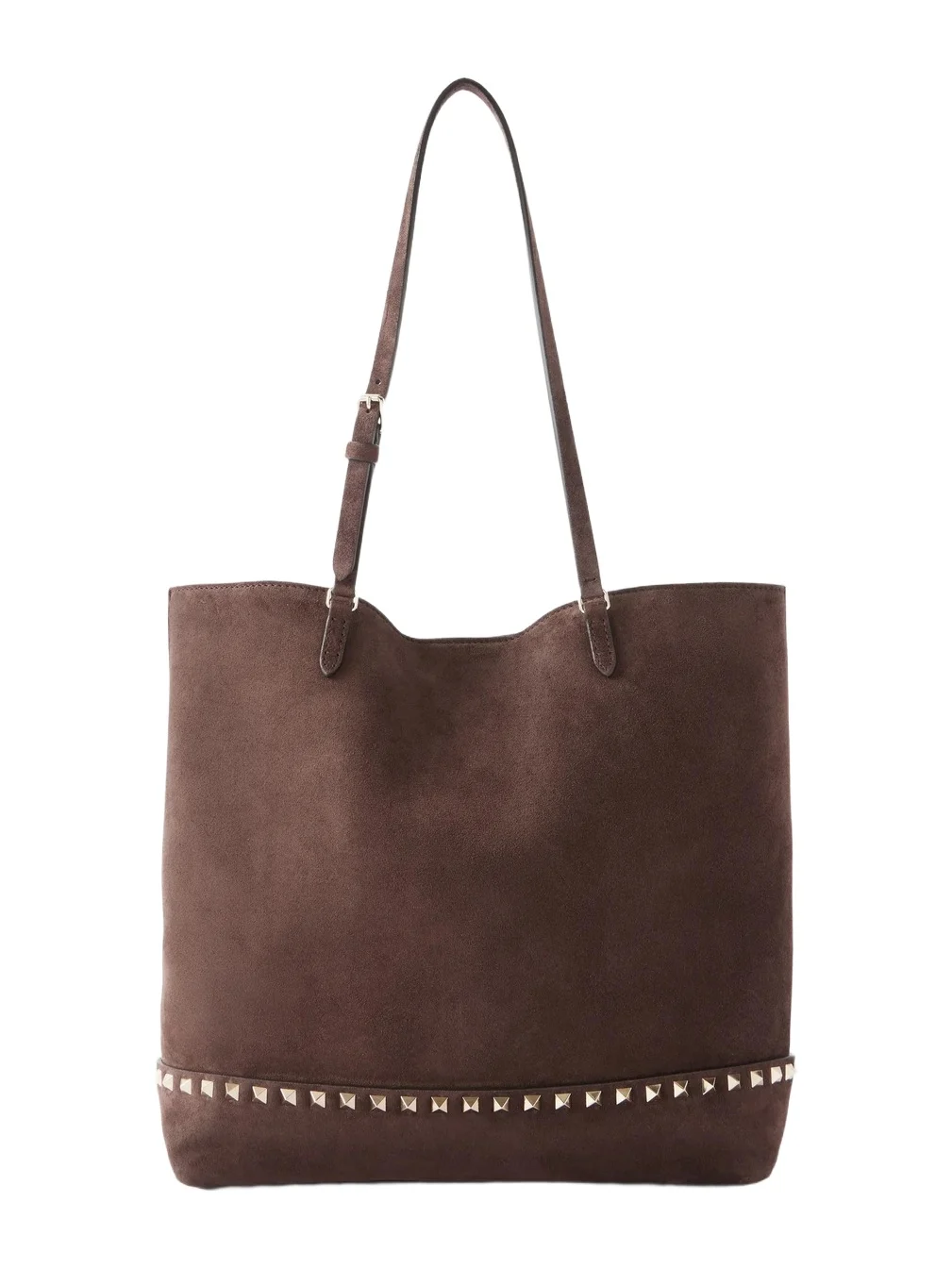 Rockstud Medium Suede Tote Rockstud Medium Suede Tote