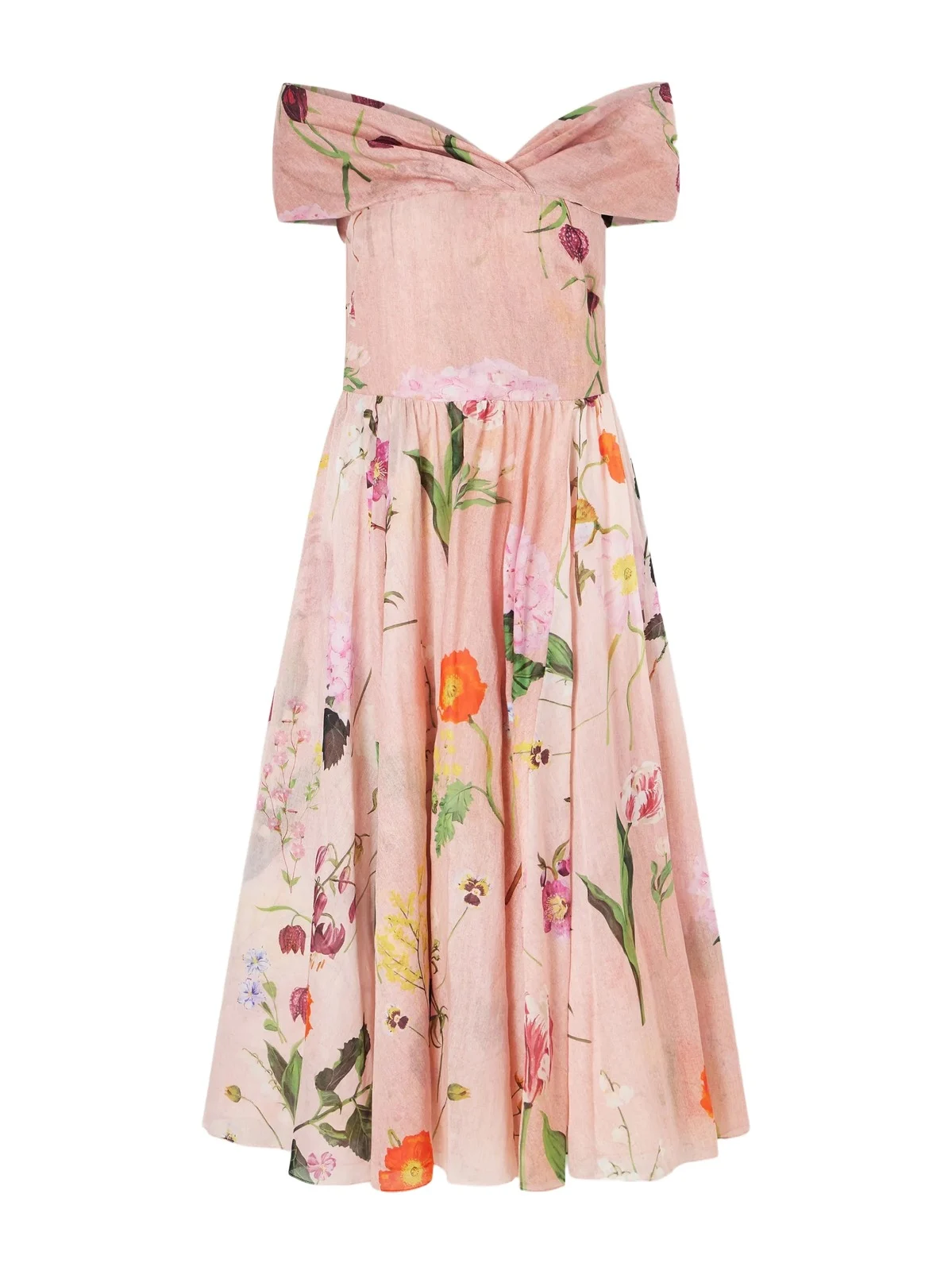 Cotton Midi Dress