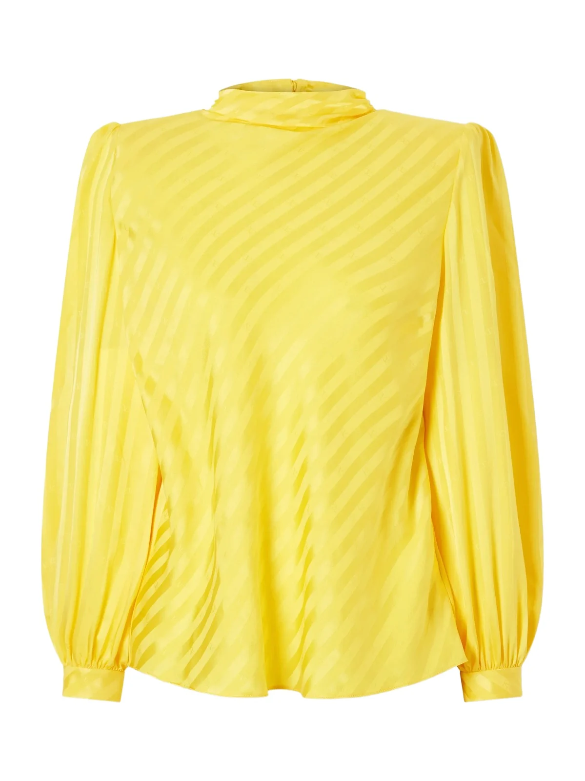 Monogram Silk-jacquard Blouse Monogram Silk-jacquard Blouse