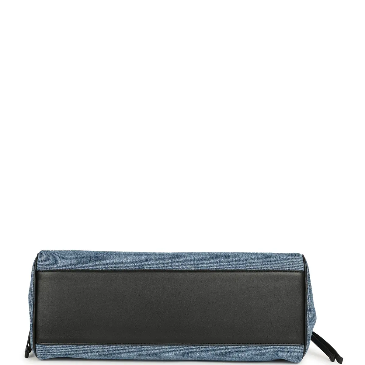 Chanel Chanel Large "Urban Essential" East West Shopping Tote Blue Denim, Black Caviar Gold Hardware | Thumbnail 6
