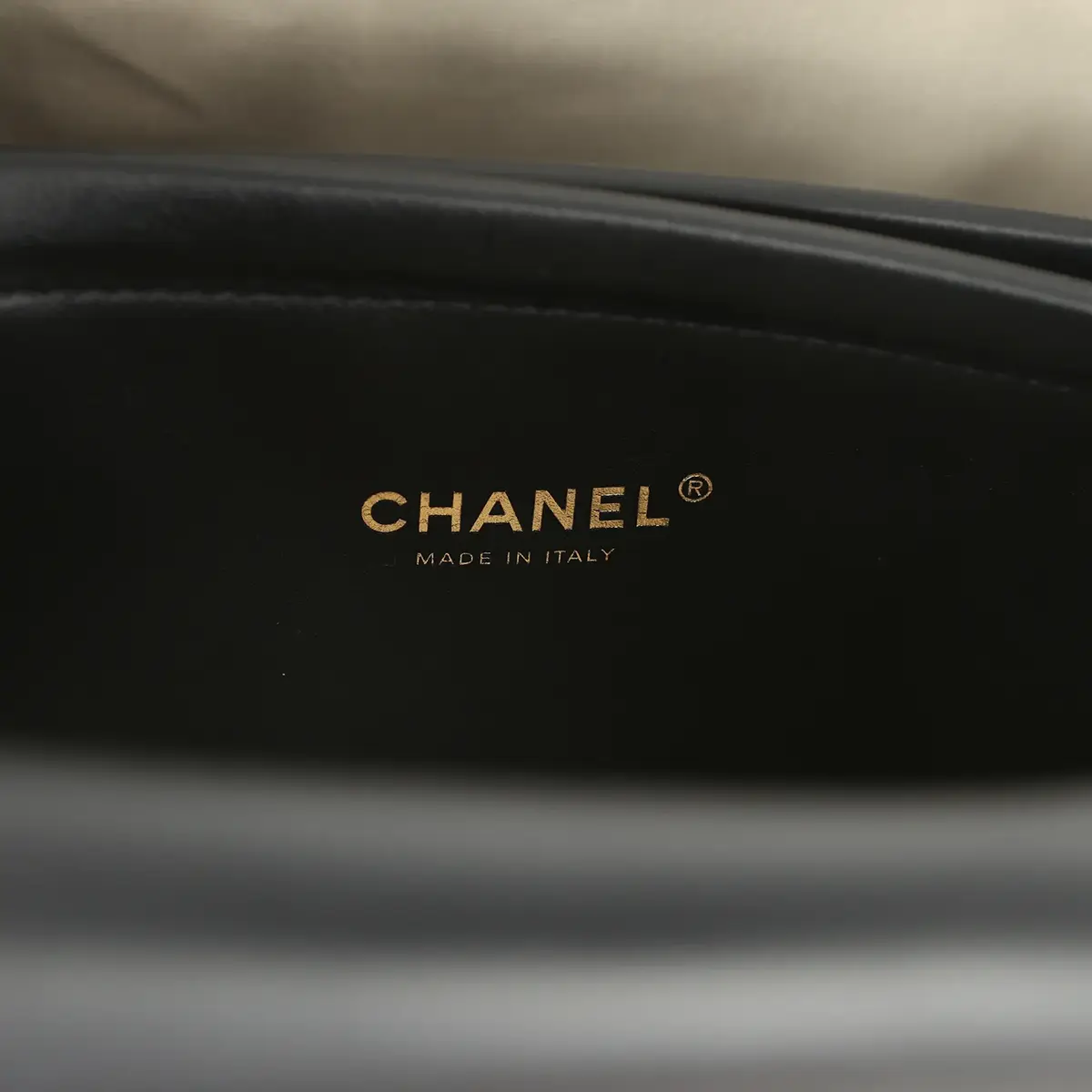 Chanel Chanel Large "Urban Essential" East West Shopping Tote Blue Denim, Black Caviar Gold Hardware | Thumbnail 10