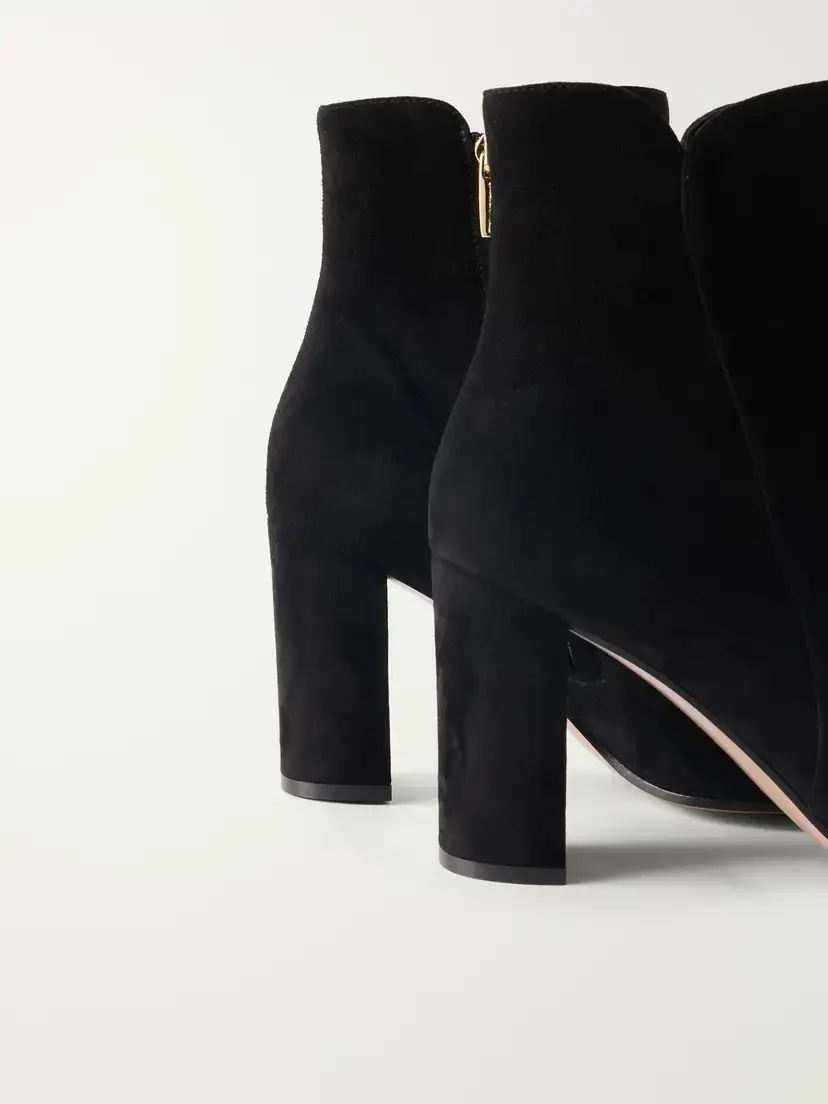Gianvito Rossi Lisa 85 Suede Ankle-boots | Thumbnail 5 Gianvito Rossi Lisa 85 Suede Ankle-boots | Thumbnail 5