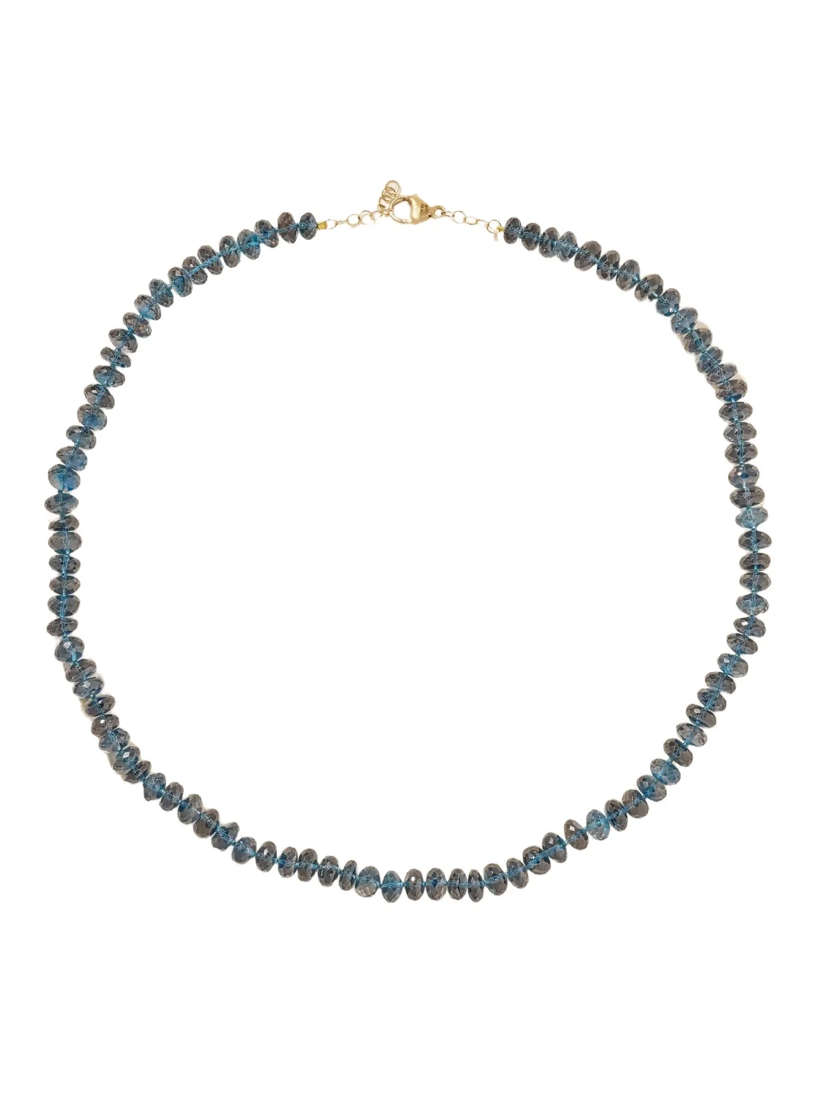 14-karat Gold Topaz Necklace