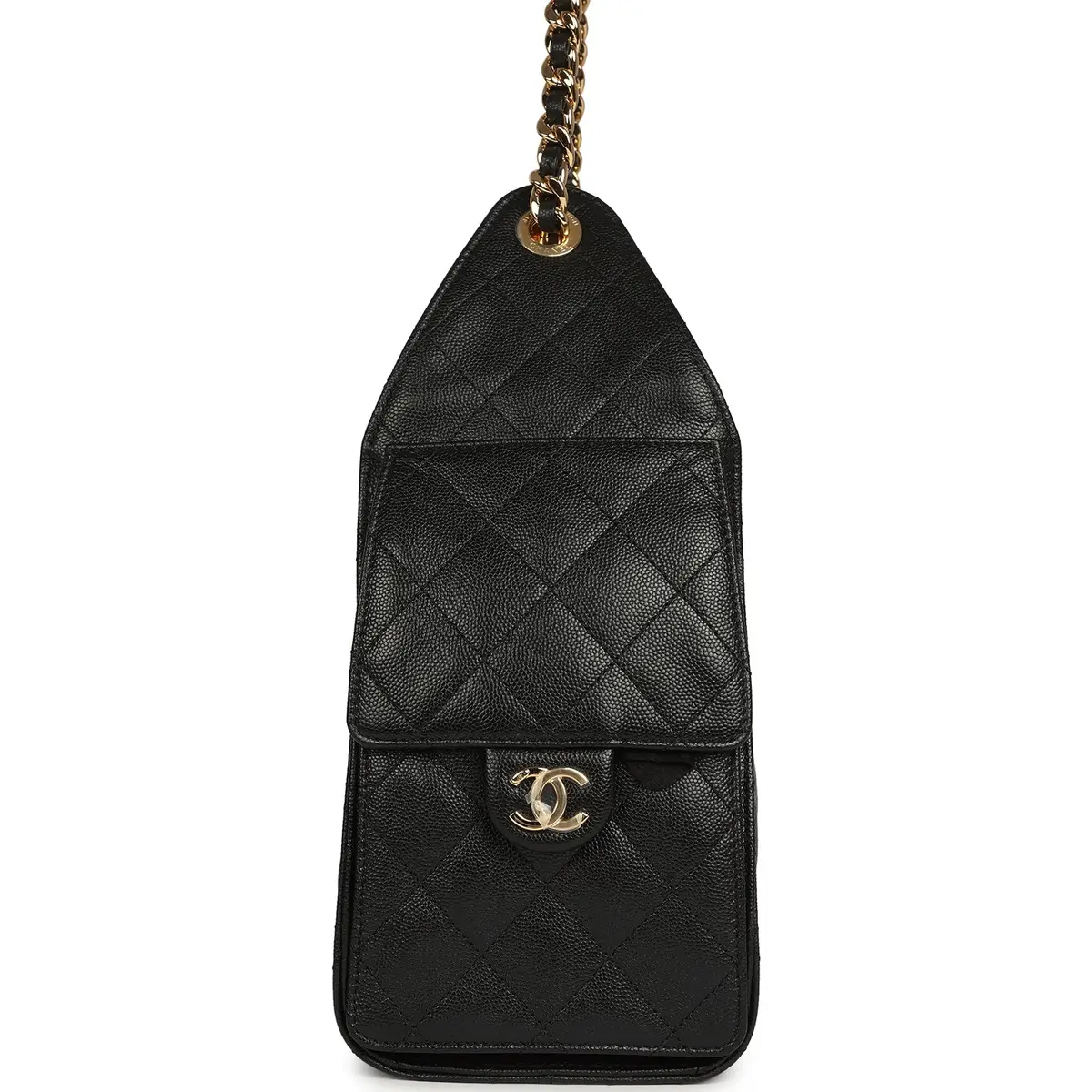 Chanel Chanel Small 25 Hobo Bag Black Caviar Gold Hardware | Thumbnail 3 Chanel Chanel Small 25 Hobo Bag Black Caviar Gold Hardware | Thumbnail 3
