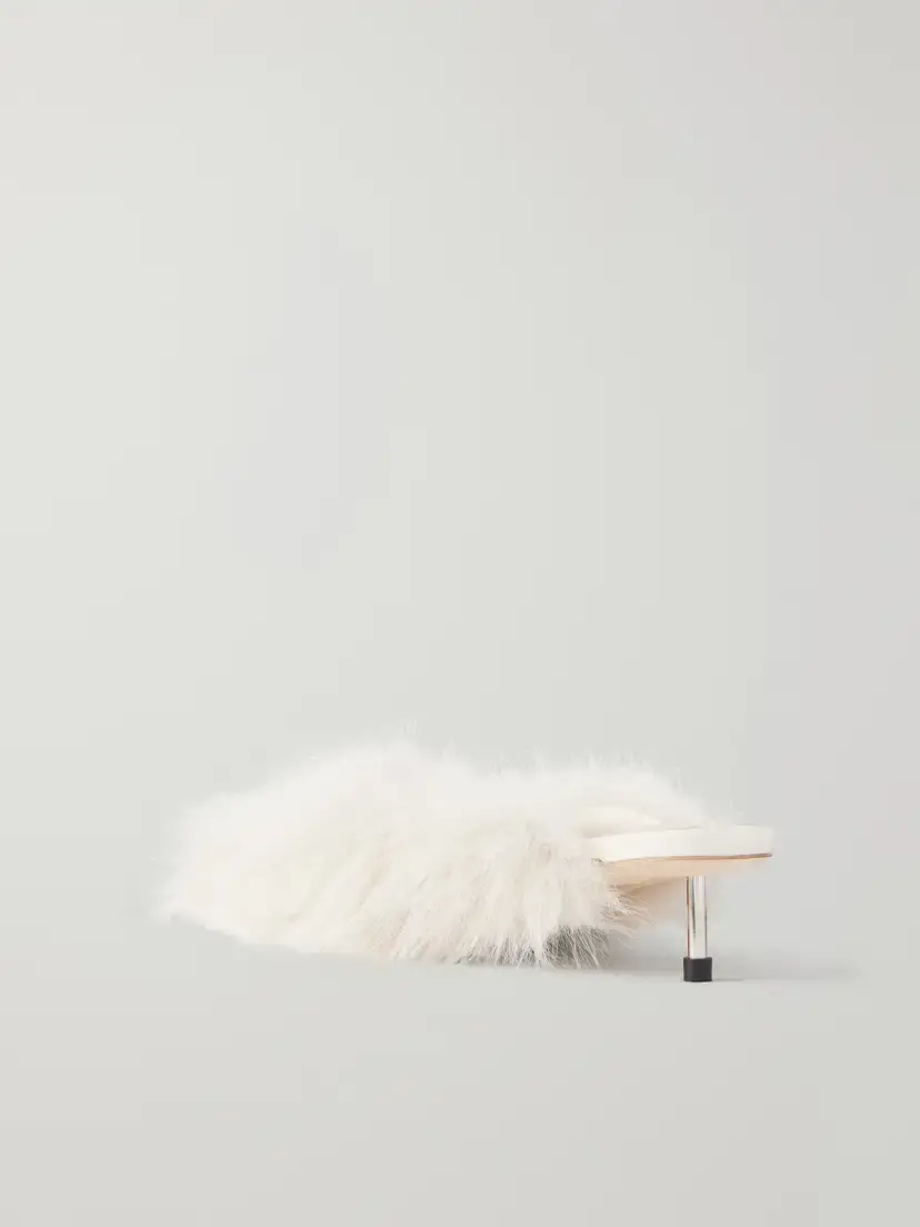 Simone Rocha Plush Mules | Thumbnail 3 Simone Rocha Plush Mules | Thumbnail 3