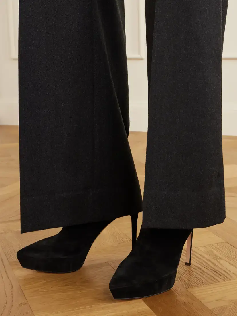 Gianvito Rossi Kim 85 Suede Ankle Boots | Thumbnail 2 Gianvito Rossi Kim 85 Suede Ankle Boots | Thumbnail 2