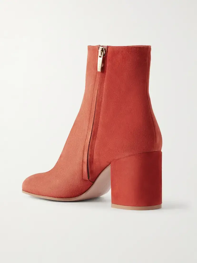 Gianvito Rossi Joelle 70 Suede Ankle Boots | Thumbnail 3