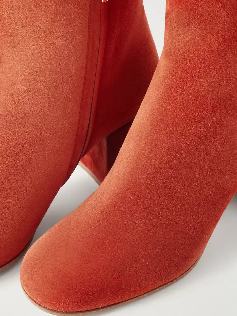 Gianvito Rossi Joelle 70 Suede Ankle Boots | Thumbnail 5