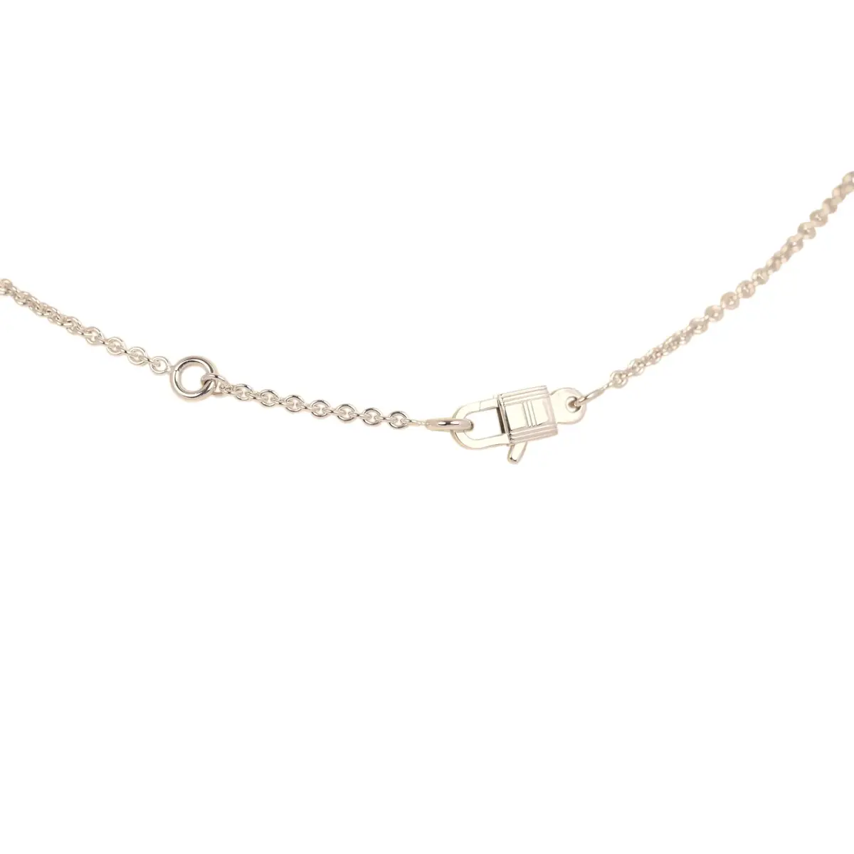 HERMÈS Hermes Amulettes Constance Pendant Necklace Diamonds 18K White Gold | Thumbnail 6 HERMÈS Hermes Amulettes Constance Pendant Necklace Diamonds 18K White Gold | Thumbnail 6