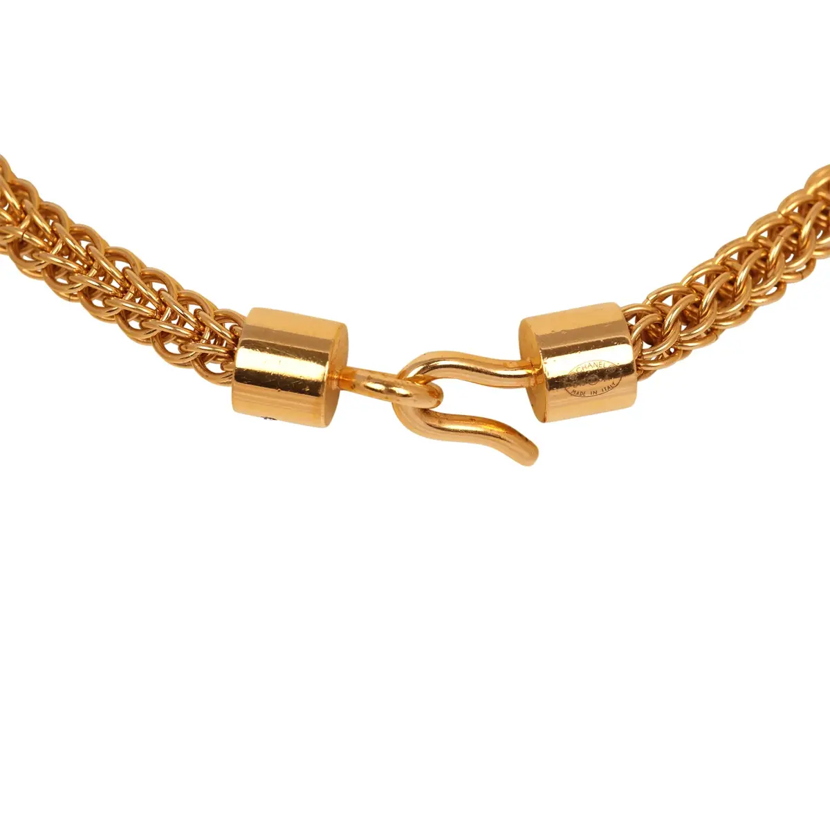 Chanel Pre-owned Chanel Large "Along The Nile" Short CC Necklace Black, Resin | Thumbnail 5 Chanel Pre-owned Chanel Large "Along The Nile" Short CC Necklace Black, Resin | Thumbnail 5