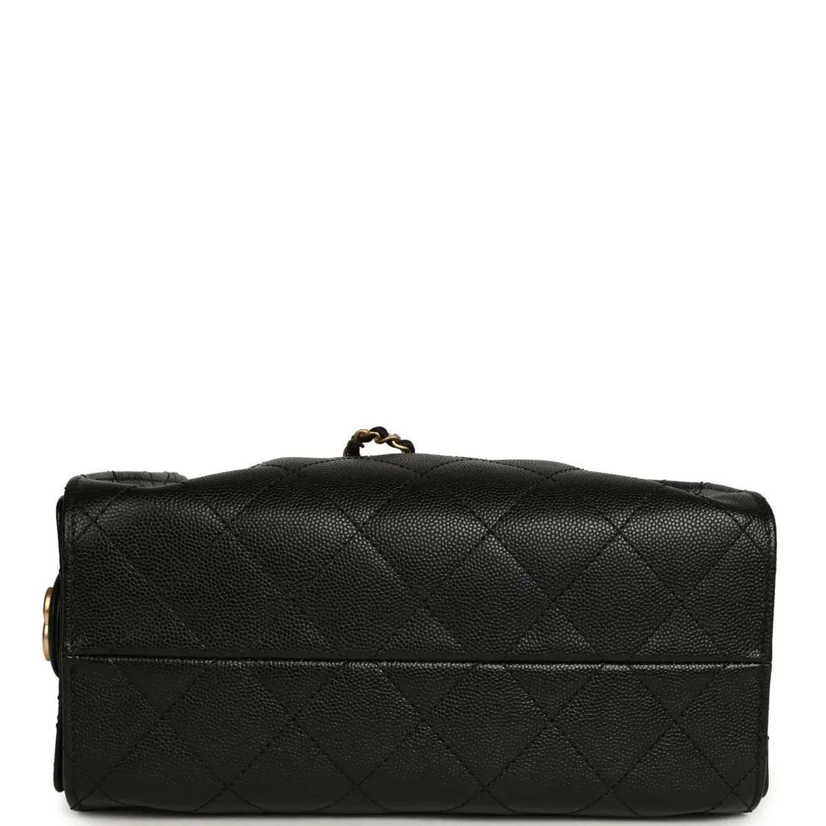 Chanel Pre-owned Chanel Mini 25 Hobo Bag Black Caviar Antique Gold Hardware | Thumbnail 6 Chanel Pre-owned Chanel Mini 25 Hobo Bag Black Caviar Antique Gold Hardware | Thumbnail 6